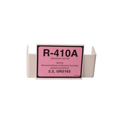 LABEL REFG R410A SELL BY PKG