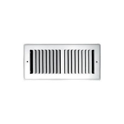 10X2-1/4 TOE SPACE GRILLE WHITE