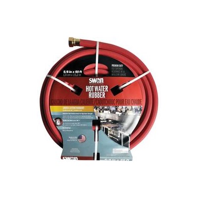 HOSE HOT WATER 5/8X50FT