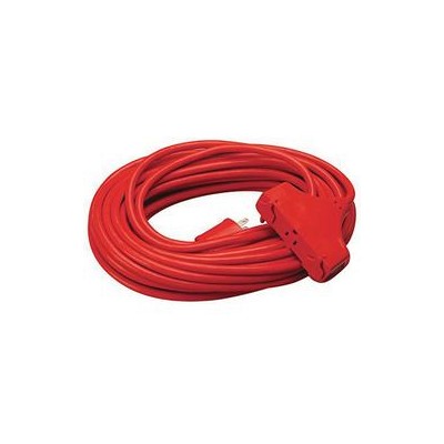CORD EXT TRI-TAP 14/3 25FT